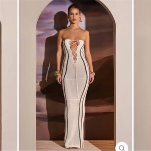 XS bandeau dress worn once